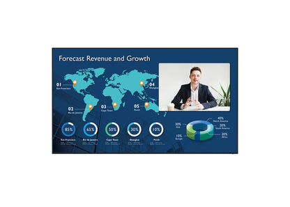 BenQ CS7501: 75 Inch 4K Corporate Smart Signage Display - angled view (1 of 2)
