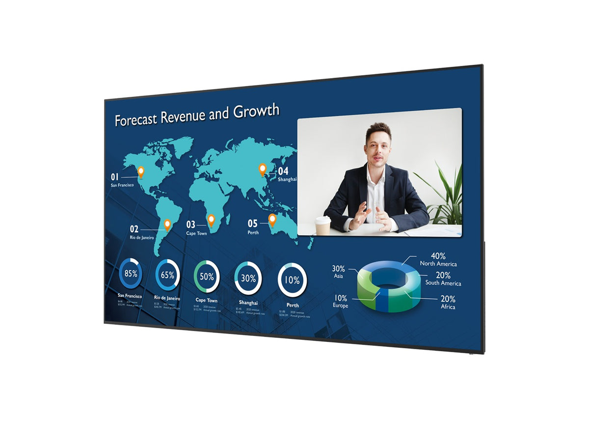 BenQ CS7501: 75 Inch 4K Corporate Smart Signage Display - front view (2 of 3)