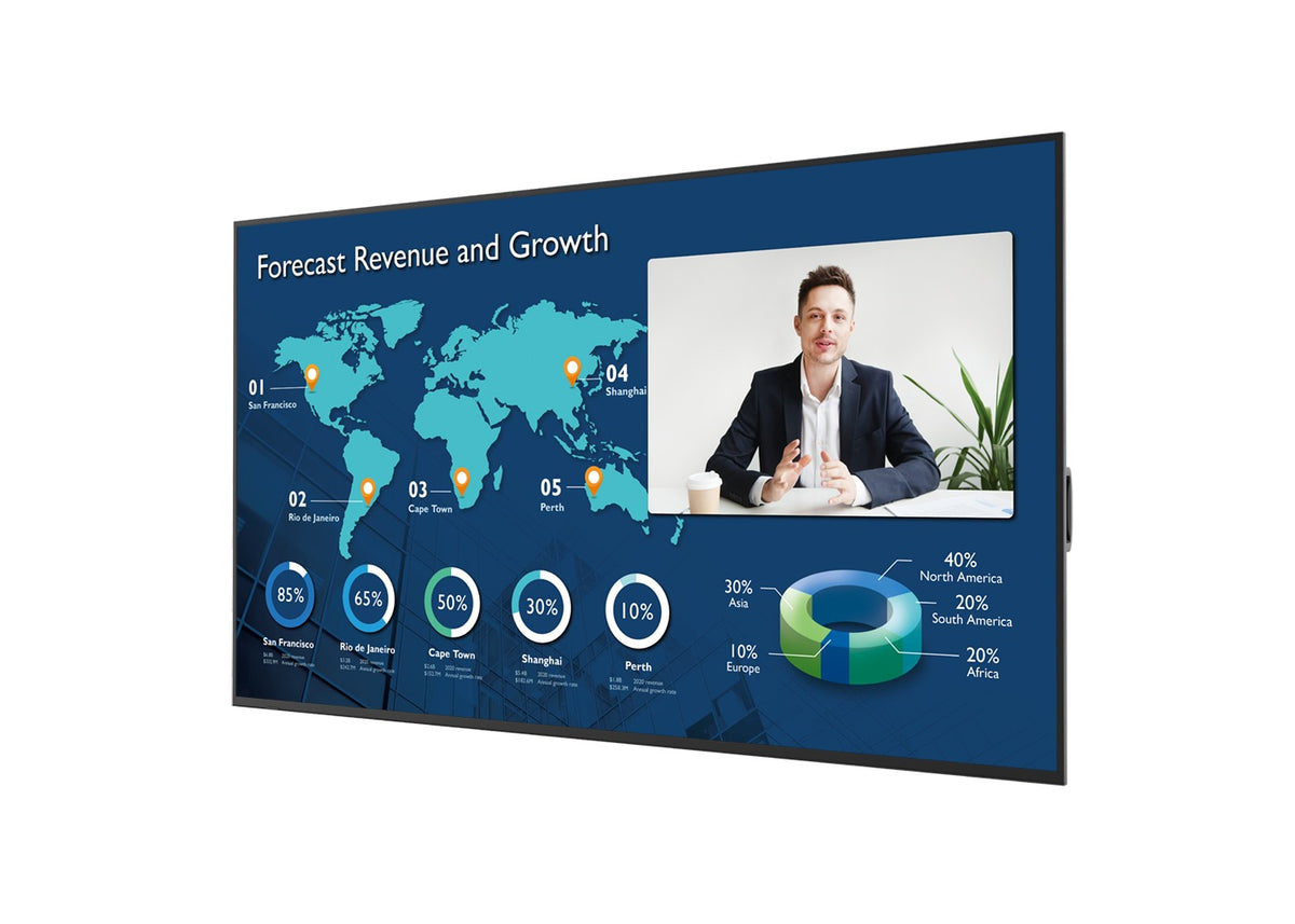 BenQ CS8601: 86 Inch 4K Corporate Smart Signage Display - front view (2 of 3)