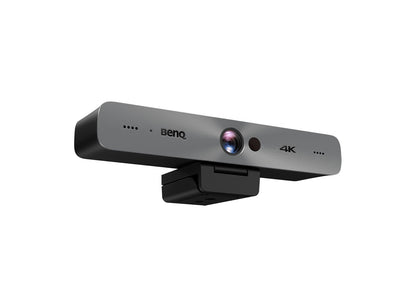 BenQ DVY32: Zoom Certified Smart 4K Conference Camera - angled view (2 of 2)