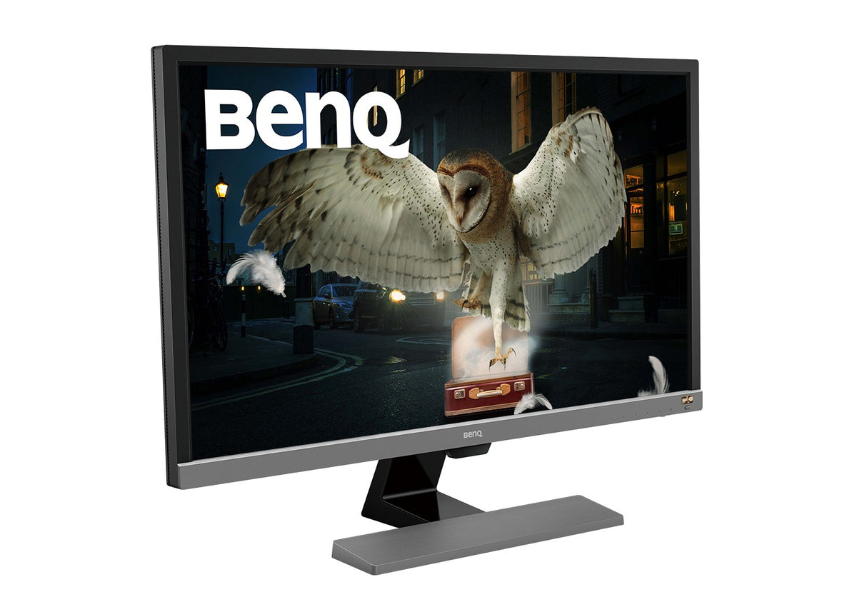 BenQ EL2870U: 28 Inch 4K HDR 1ms Eye Care Gaming Monitor - angled view (1 of 2)