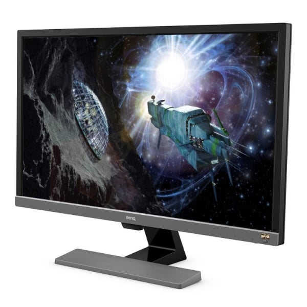 BenQ EL2870U: 28 Inch 4K HDR 1ms Eye Care Gaming Monitor - angled view (2 of 2)