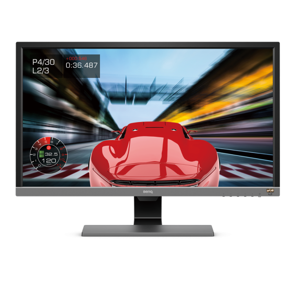 BenQ EL2870U: 28 Inch 4K HDR 1ms Eye Care Gaming Monitor - front view (1 of 2)