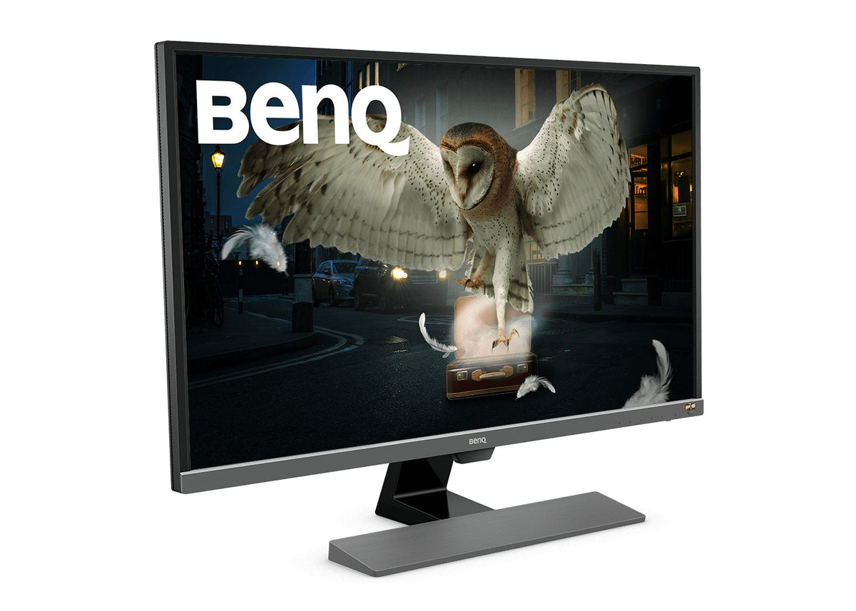 BenQ EW3270U: 31.5 Inch 4K HDR Gaming Monitor with Eye Care Technology - angled view (1 of 2)