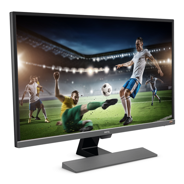 BenQ EW3270U: 31.5 Inch 4K HDR Gaming Monitor with Eye Care Technology - angled view (2 of 2)