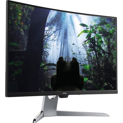 BenQ EX3203R: 31.5 Inch 2K QHD 144 Hz Curved HDR Gaming Monitor - angled view (2 of 3)