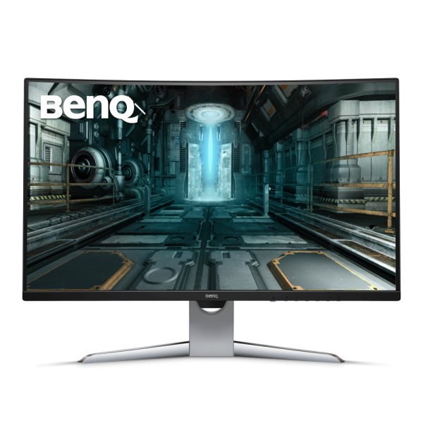 BenQ EX3203R: 31.5 Inch 2K QHD 144 Hz Curved HDR Gaming Monitor - front view (1 of 2)