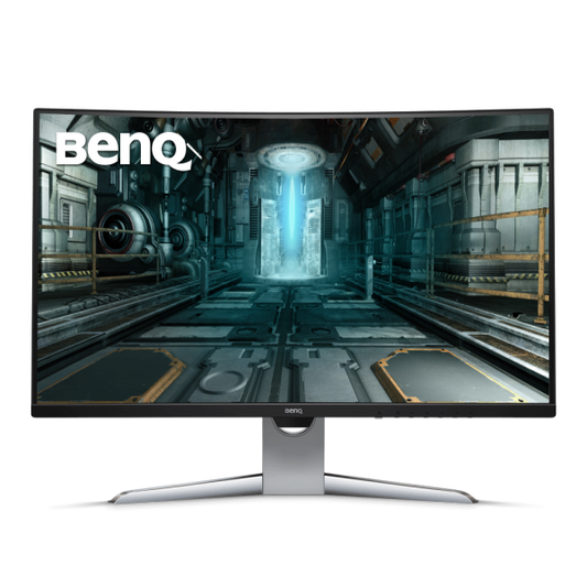 BenQ EX3203R: 31.5 Inch 2K QHD 144 Hz Curved HDR Gaming Monitor - front view (1 of 2)