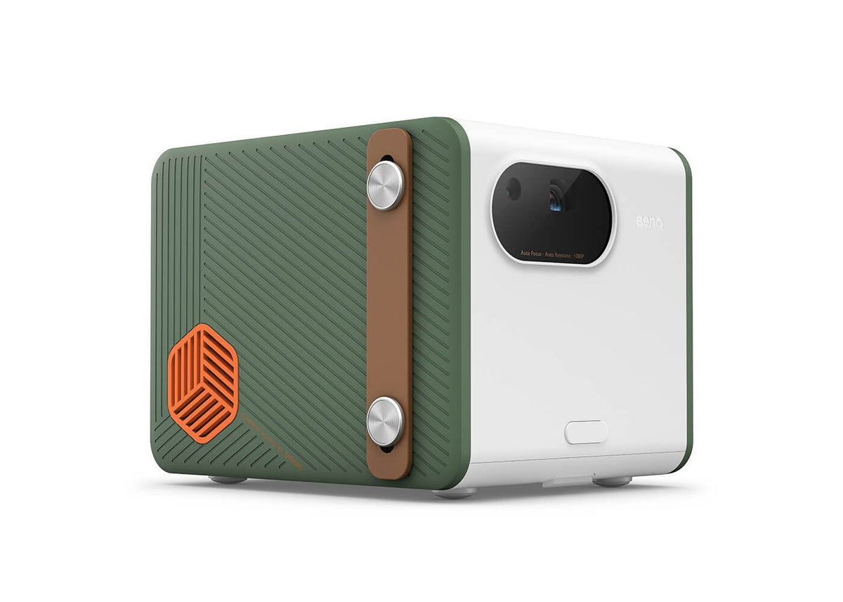 BenQ GS50: 500 Lumens Full HD Smart Portable Projector - angled view (1 of 2)