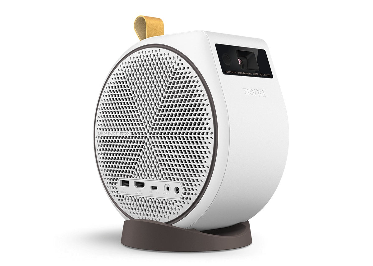 BenQ GV31: 300 Lumens Full HD Portable Projector - angled view (1 of 2)