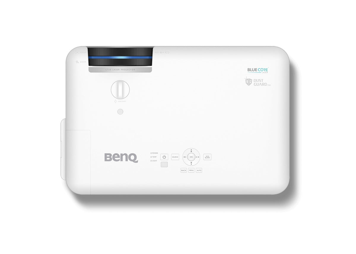 BenQ LH720: 4,000 Lumens Full HD Laser Projector - top view