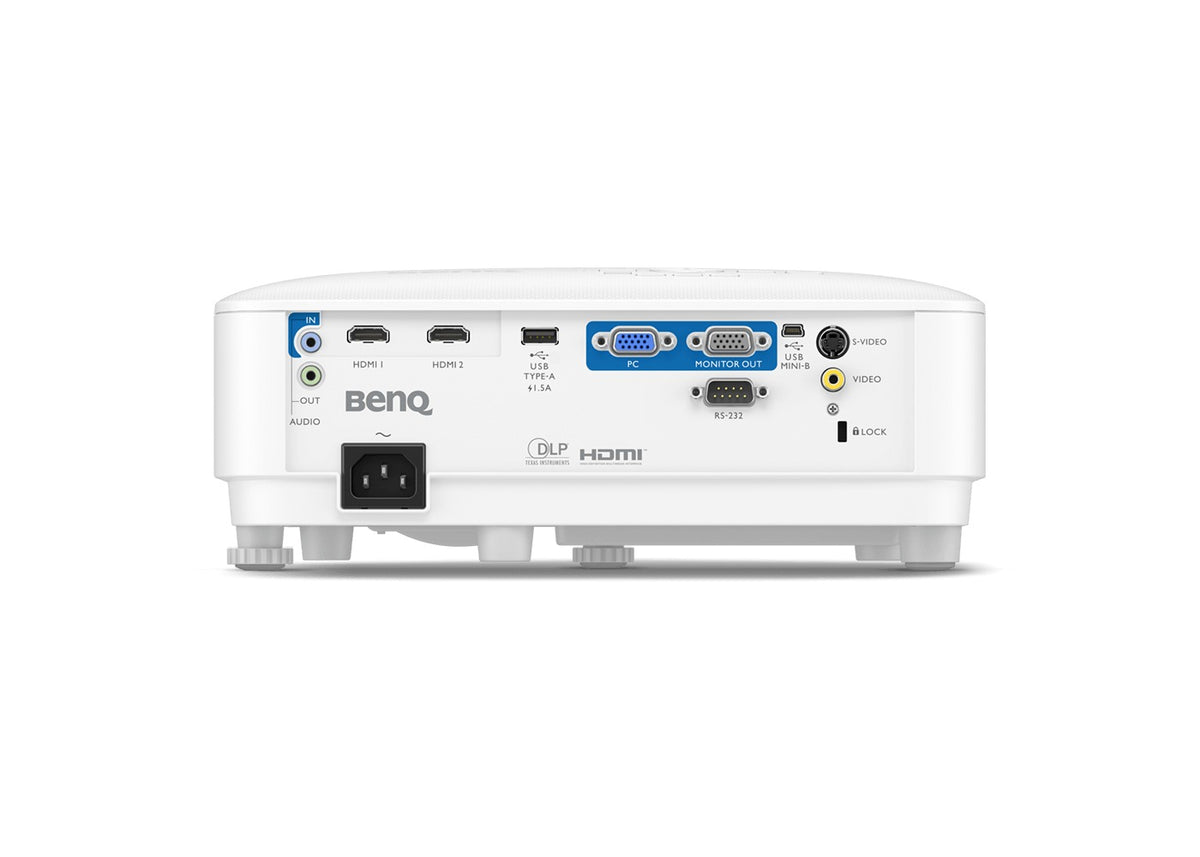 BenQ MH560: 3,800 Lumens Full HD Projector - rear view