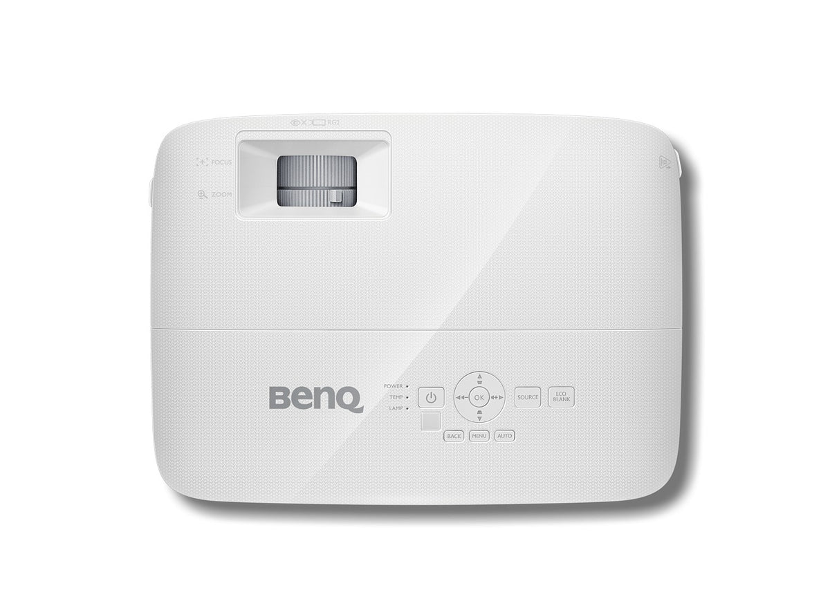 BenQ MS550: 3,600 Lumens SVGA Projector - top view
