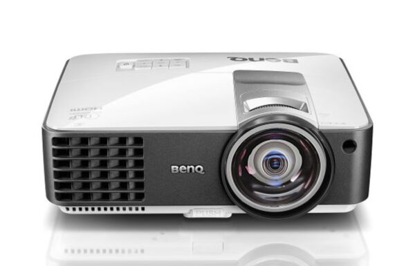 BenQ MW824ST: 3,200 Lumens WXGA Short Throw Projector - front view (1 of 2)