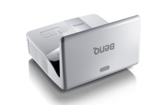 BenQ MW843UST: 3,000 Lumens WXGA Ultra Short Throw Projector - angled view (1 of 2)