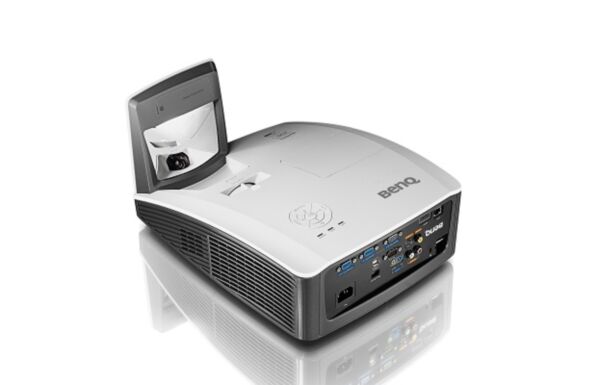 BenQ MW853UST: 3,200 Lumens WXGA Ultra Short Throw Projector - angled view (2 of 2)