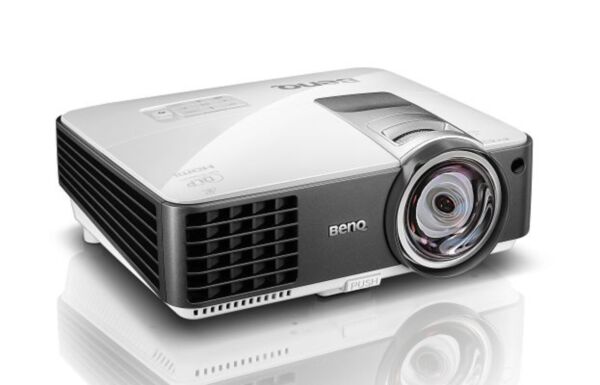 BenQ MX806ST: 3,000 Lumens XGA Short Throw Projector - angled view (2 of 2)