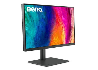 BenQ PD2705U: 27 Inch DesignVue 4K UHD sRGB HDR10 USB-C Designer LED Monitor - front view (1 of 2)