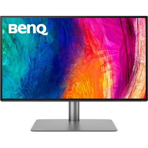 BenQ PD2725U: 27 Inch DesignVue 4K UHD P3 Thunderbolt 3 Mac Compatible Designer Monitor - front view (2 of 3)