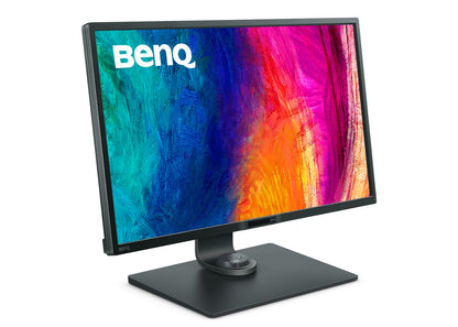 BenQ PD3200Q: 32 Inch 2K QHD 16:9 VA LED Monitor - angled view (1 of 2)