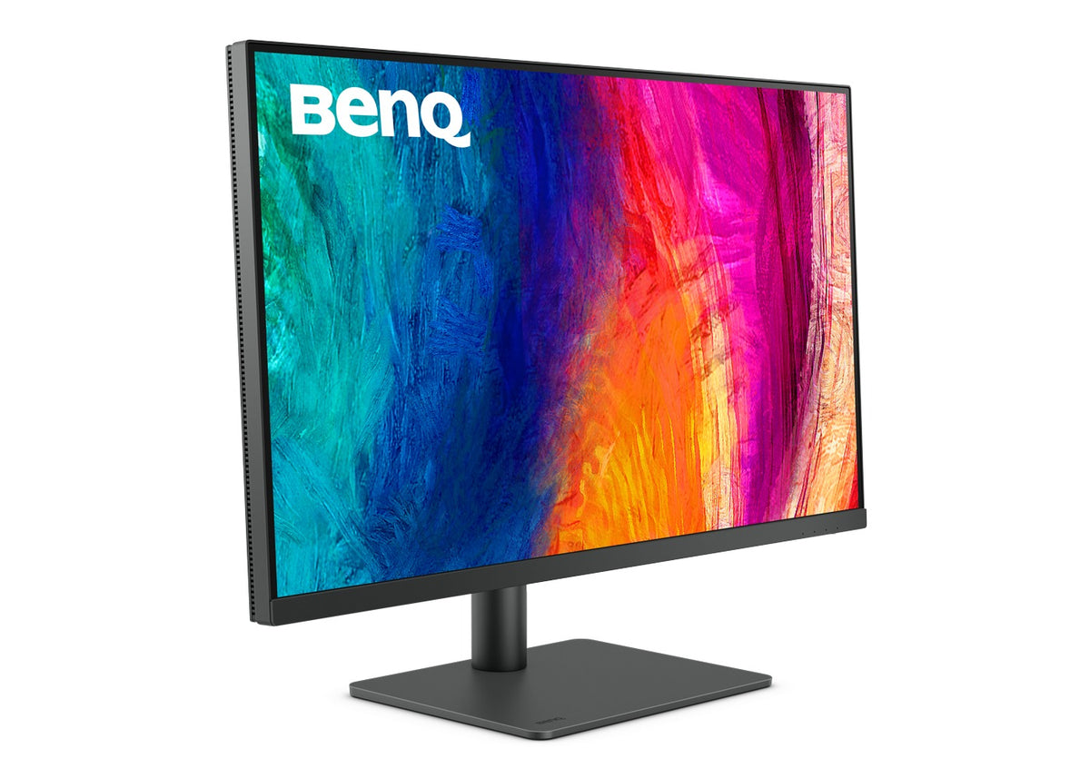 BenQ PD3205U: 32 Inch DesignVue 4K UHD sRGB HDR10 USB-C Designer LED Monitor - front view (1 of 2)