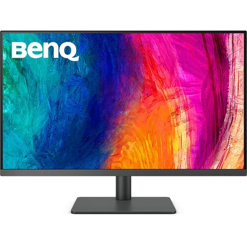 BenQ PD3205U: 32 Inch DesignVue 4K UHD sRGB HDR10 USB-C Designer LED Monitor - front view (2 of 2)