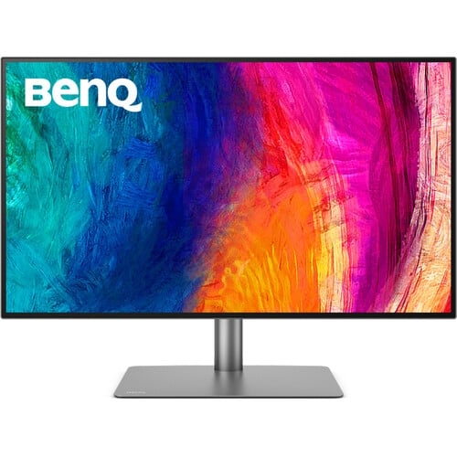BenQ PD3220U: 32 Inch DesignVue 4K UHD P3 Thunderbolt 3 Mac Compatible Designer LED Monitor - front view