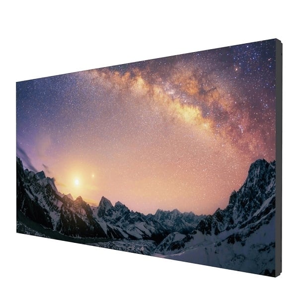 BenQ PL553: 55 Inch Narrow Bezel Video Wall Display - angled view