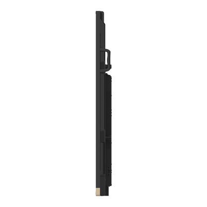 BenQ RE7504FV: 75 Inch 4K UHD Interactive Flat Panel (Board Essential) - side profile view