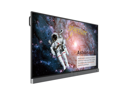 BenQ RM7502K: 75 Inch 4K UHD Interactive Flat Panel (Board Master) - angled view (2 of 3)