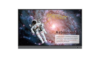 BenQ RM7502K: 75 Inch 4K UHD Interactive Flat Panel (Board Master) - front view (1 of 3)