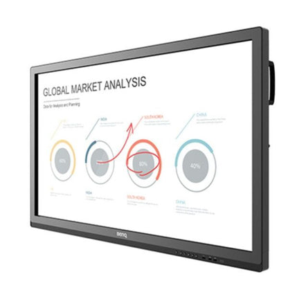 BenQ RP552H: 55 Inch Full HD Interactive Flat Panel (Board Pro) - angled view (1 of 2)