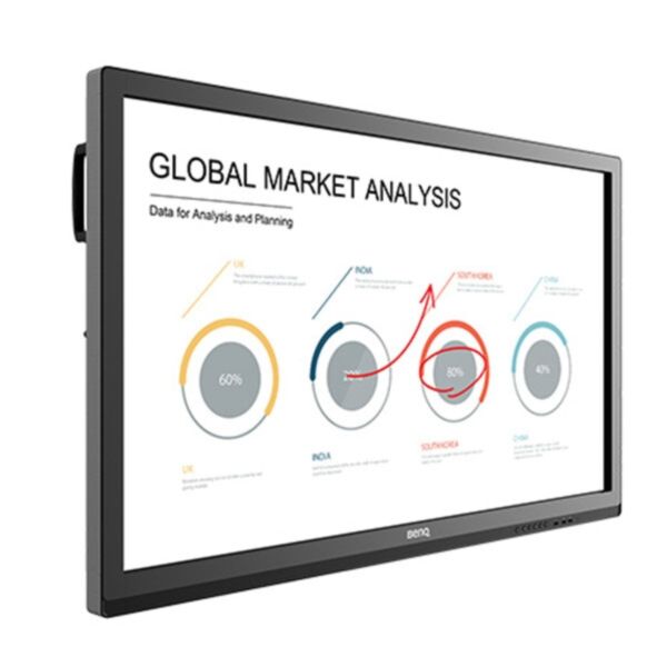 BenQ RP552H: 55 Inch Full HD Interactive Flat Panel (Board Pro) - angled view (2 of 2)