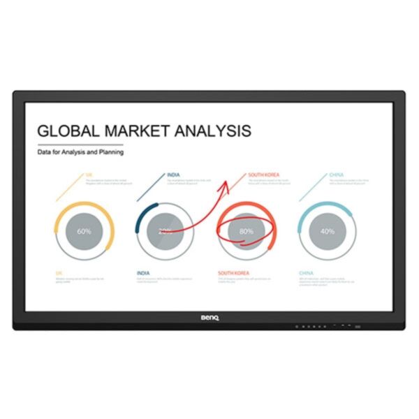 BenQ RP552H: 55 Inch Full HD Interactive Flat Panel (Board Pro) - front view