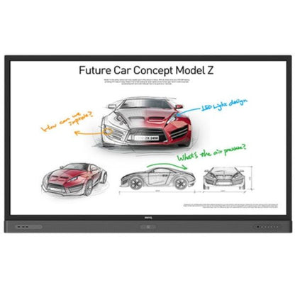 BenQ RP704K: 70 Inch 4K UHD Interactive Flat Panel (Board Pro) - front view