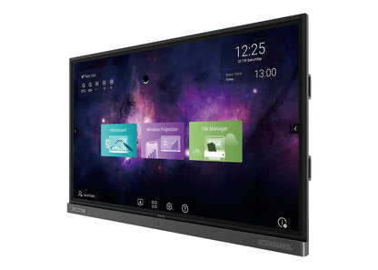BenQ RP7602: 75 Inch 4K UHD Interactive Flat Panel (Board Pro) - angled view