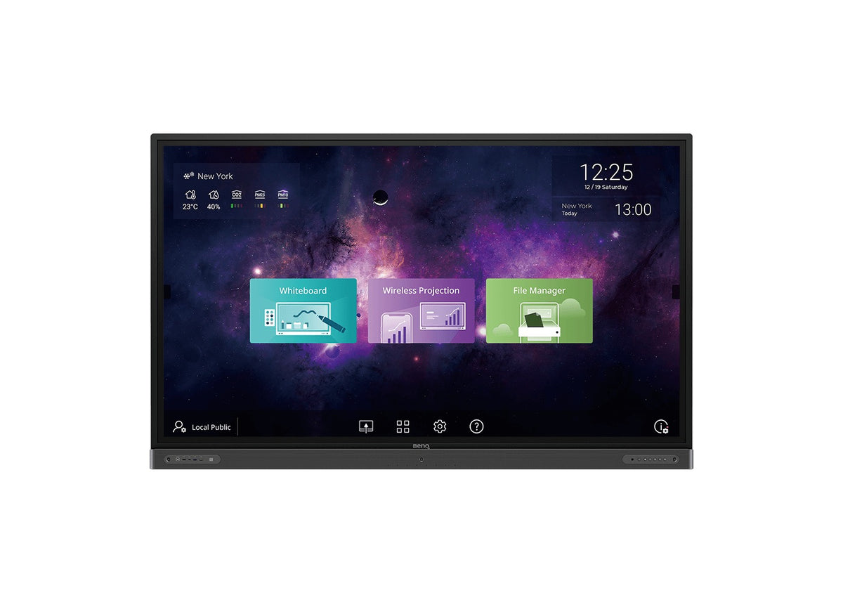 BenQ RP8602: 86 Inch 4K UHD Interactive Flat Panel (Board Pro) - front view