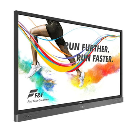 BenQ RP860K: 86 Inch 4K UHD Interactive Flat Panel (Board Pro) - angled view (2 of 2)