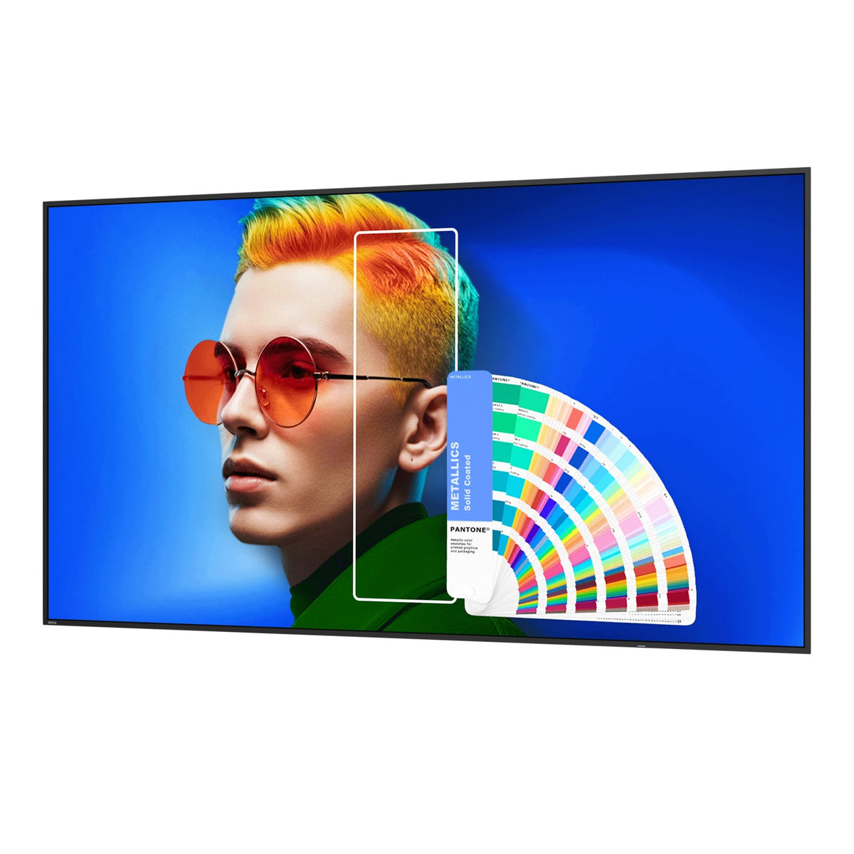 BenQ SL7504: 75 Inch 4K Pantone Validated Smart Signage Display - angled view (1 of 2)