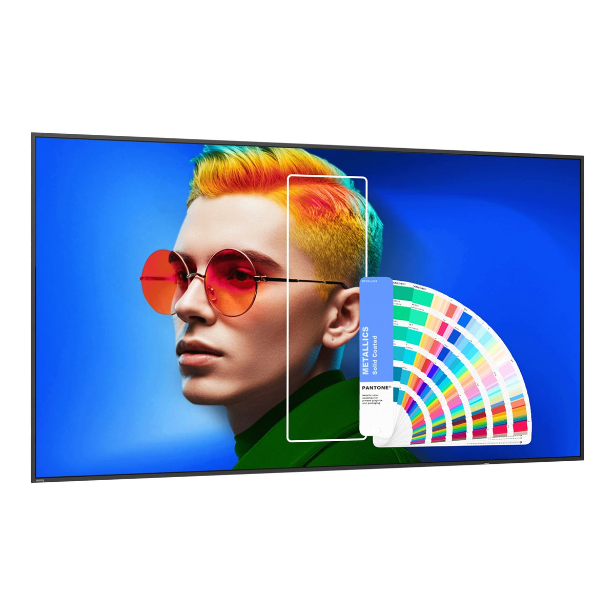 BenQ SL7504: 75 Inch 4K Pantone Validated Smart Signage Display - angled view (2 of 2)
