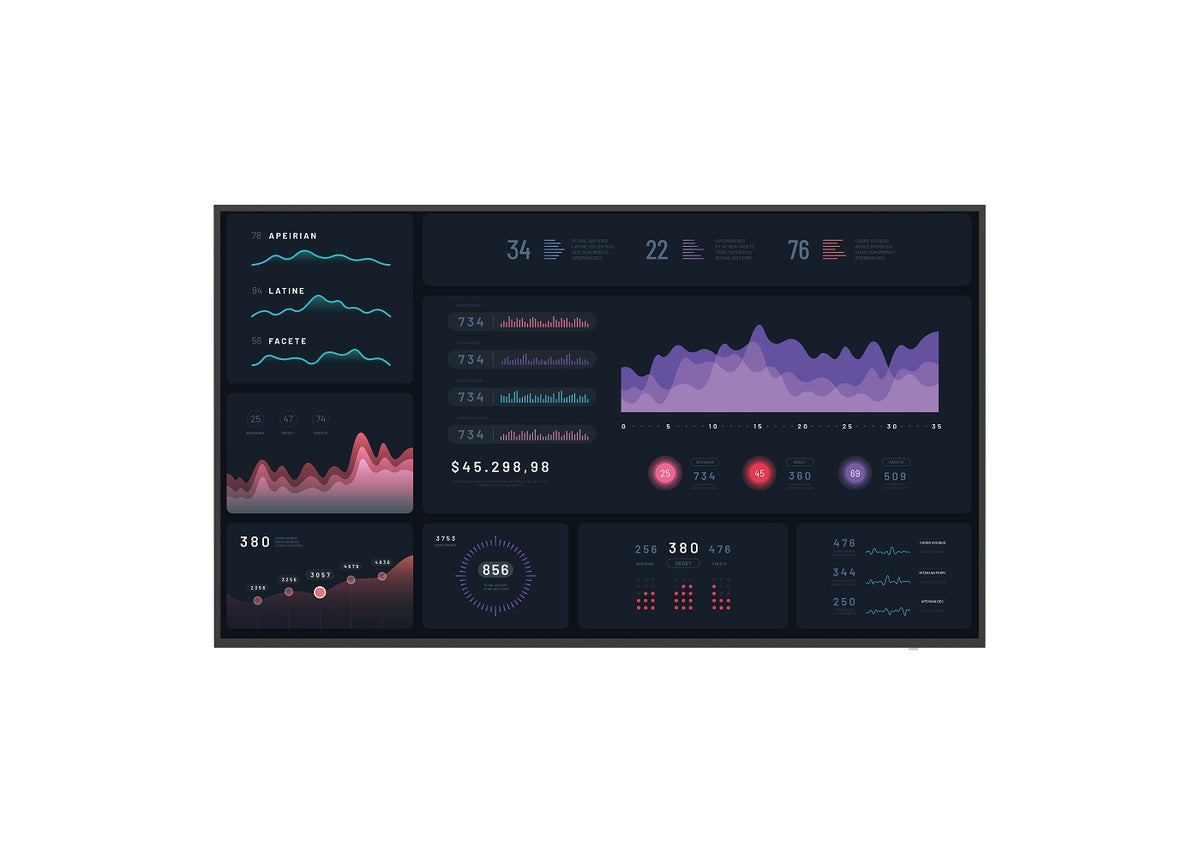 BenQ ST5502: 55 Inch Smart Signage Display - angled view (1 of 4)