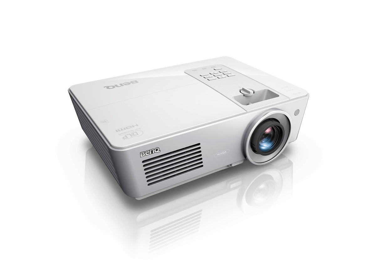 BenQ SU765: 5,500 Lumens WUXGA Projector - angled view (2 of 2)