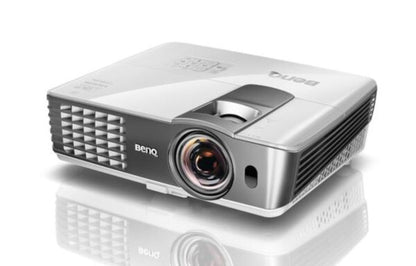 BenQ W1080ST+: 2,200 Lumens Full HD Short Throw Projector - angled view (2 of 2)
