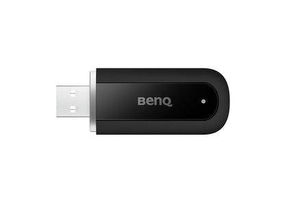 BenQ WD02AT: 2-in-1 WiFi Bluetooth Adapter - front view (1 of 2)