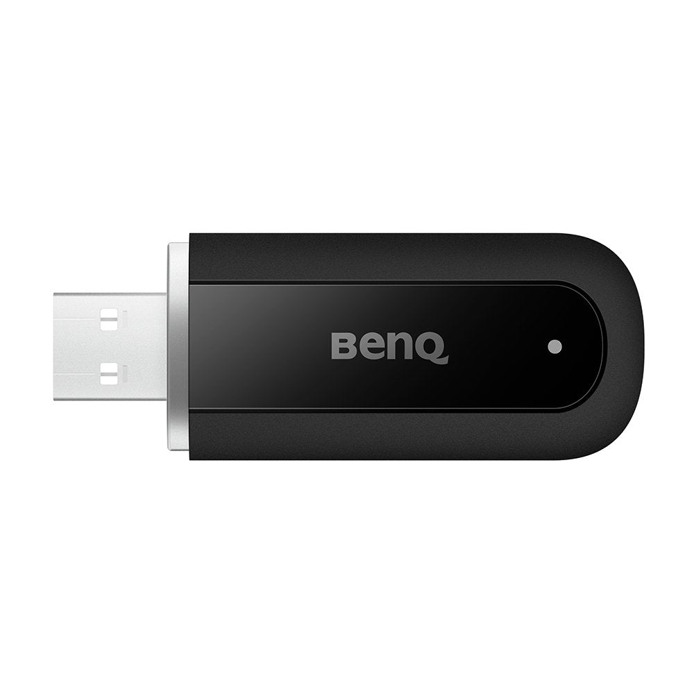 BenQ WD02AT: 2-in-1 WiFi Bluetooth Adapter - front view (2 of 2)