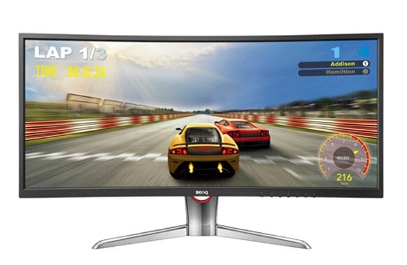 BenQ XR3501: 35 Inch Curved Gaming Monitor - front view