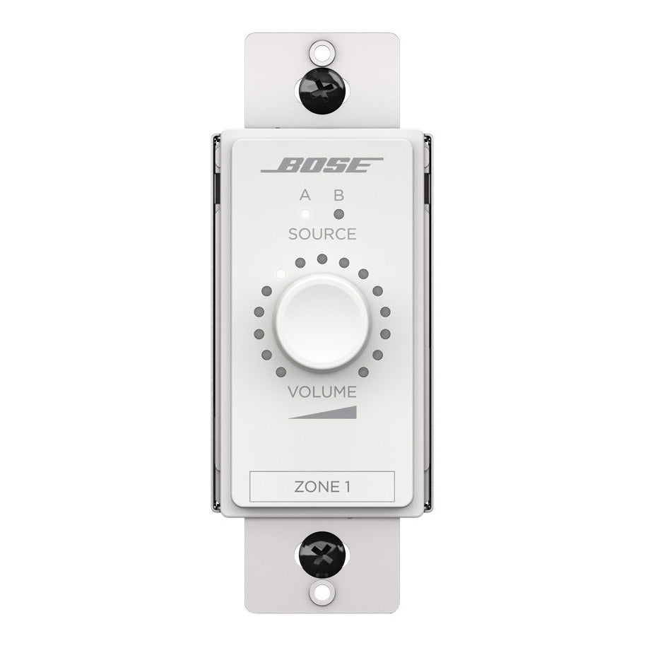 Bose ControlCenter CC-2D White zone controller - front view