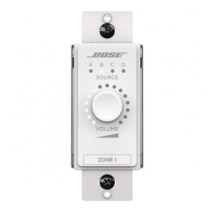 Bose ControlCenter CC-3D White zone controller - front view