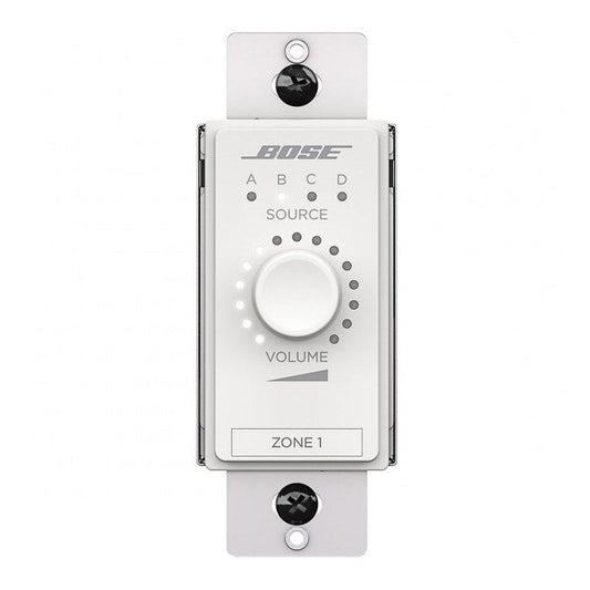 Bose ControlCenter CC-3D White zone controller - front view