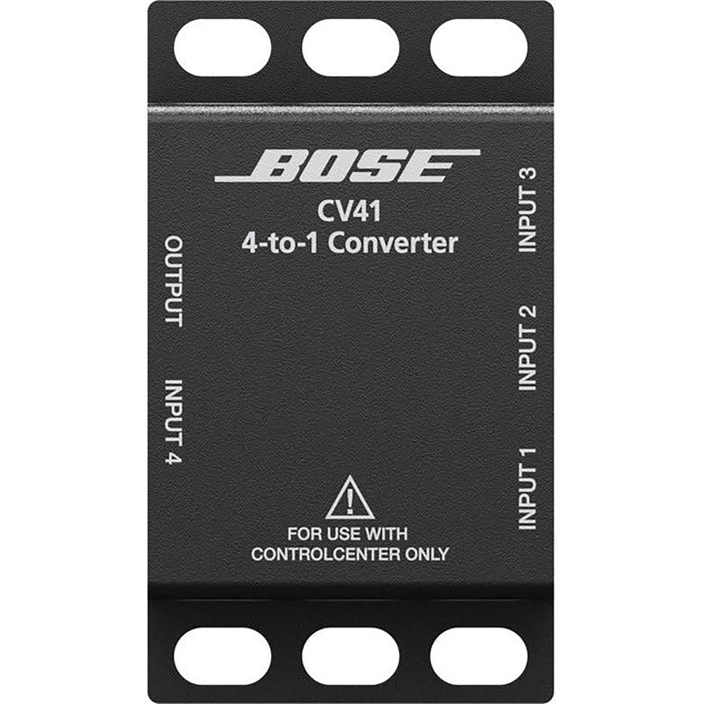 Bose ControlCenter CV41 4-to-1 Converter zone controller - product view